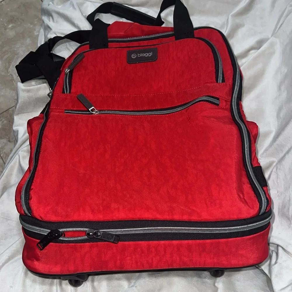 BIAGGI ZIPSAC BOOST EXPANDABLE CARRY ON Wheeled Luggage bag - Picture 4 of 16